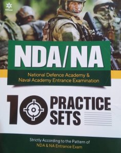 10 Practice Sets Nda/Na Defence Academy &amp; Naval Academy From Arihant Publication Books
