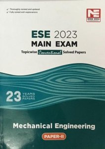 ESE-2023 Main Examination Mechanical Engineering Conventional Paper-II Competition Exam Book From Made Easy Publication Books