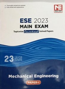 ESE-2023: Main Examination Mechanical Engineering Conventional Paper-I Competition Exam Book From Made Easy Publication Books