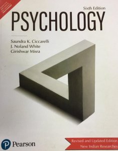 Psychology|Sixth Edition| Competition Exam Book English Medium Book, By Ciccarelli &amp; Misra From Pearson Education Books