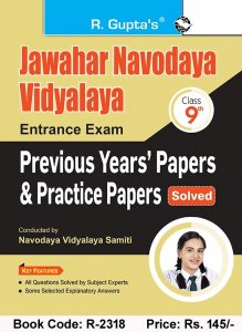 Jawahar Navodaya Vidyalaya Entrance Exam Class-9 Previews Year Papers &amp; Practice Paper Book From Ramesh Publishing House Books