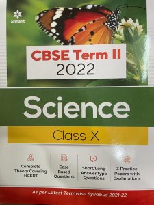 Arihant Cbse Science Term 2 Class 10 for 2022 Exam (Cover Theory and MCQS), By Naman Jain From Arihant Publication Books