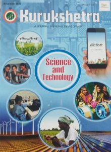 Kurukshetra Monthly Magazine Science And technology November 2022